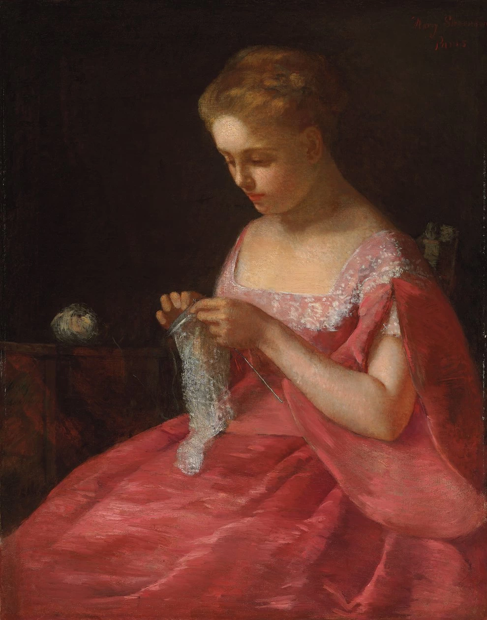 Mary Cassatt - La giovane sposa, 1866, 67 ca